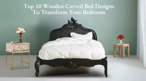 Find Your Perfect Wooden Carved Bed Design Today