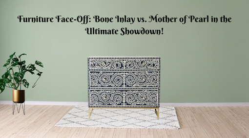 Mother of Pearl Chest of Drawers vs Bone Inlay