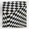 Bone Inlay 4 Drawer Checkerboard Dresser Black 4