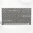 Bone Inlay 7 Drawer Checkerboard Dresser Black 1