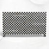 Bone Inlay 7 Drawer Checkerboard Dresser Black 1