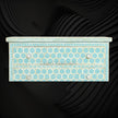 Bone Inlay Three Drawer Dresser Honeycomb Turquoise 3