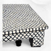 Bone Inlay Mehrab Dining Table Black 3