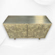 Brass Embossed Flower Carved Buffet 2
