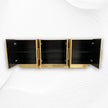 Brass Embossed 6 Door Sideboard 2