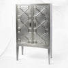 Chatham Hollywood Regency Nickel Bar Cabinet 3