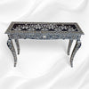 French MOP Inlay Console Black 2