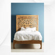 Handcarved Lombok Bed Natural 1