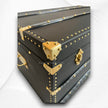 Hawaii Leather Trunk Coffee Table Black 7