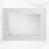 Kyra Bone Inlay Flower Wall Mirror White 2