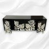 Lucas Bone Inlay Media Console Black 1