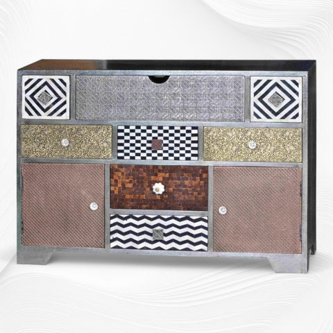 Mixie 10 Drawer Sideboard 1