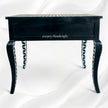 Mother Of Pearl Inlay Star Design Desk Black 4