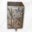 Nickel Embossed Flower Carved Buffet 2