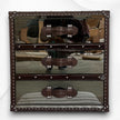 Texas Mirrored Bedside 3 Drawer Brown 7