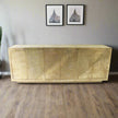 Wave Brass Credenza