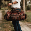 Balin Leather Travel Duffel Bag 5