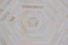 Bone Inlay Tray Stripe Hexagon Shape Pale Pink 3