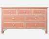 Bone Inlay Fishscale Chest Of 7 Drawers 1