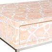 Fez Mother Of Pearl Inlay Console - Pale Pink 5