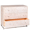 Fez Mother Of Pearl Inlay Chest Of Drawers - Pale Pink 3