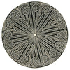 Bone Inlay Round Floral Dining Table Black 2