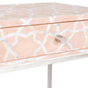 Fez Mother Of Pearl Inlay Console - Pale Pink 4